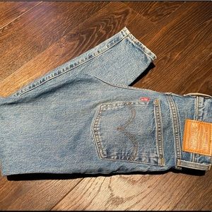 Artzia Wedgie Levi jeans; high waisted.